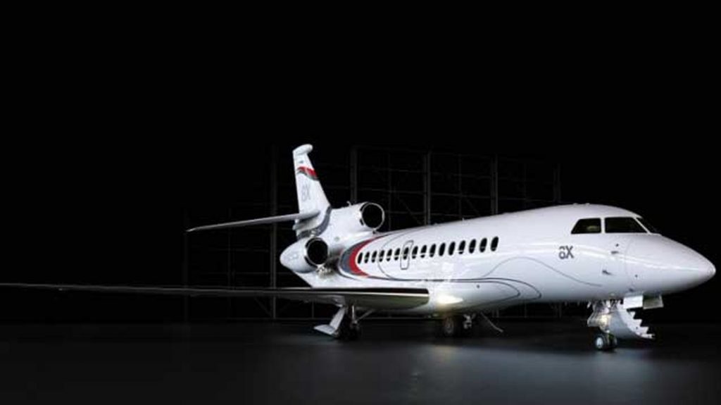 Dassault Falcon 8X In Las Vegas