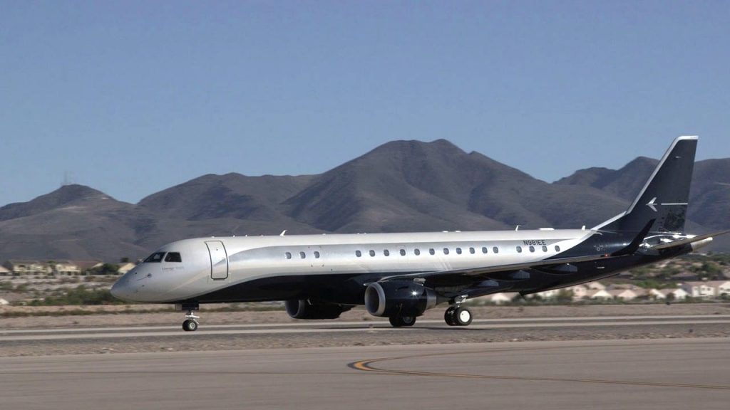 Embraer Lineage 1000E In Las Vegas